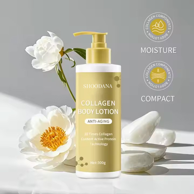 Crema Corpo Personalizzata Lenitiva Sbiancante 300g Idratante Anti-età con Collagene