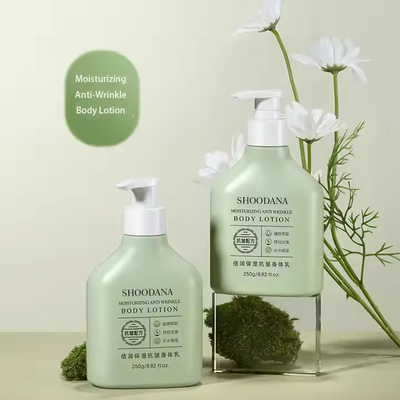 Losion Tubuh Anti-Kerut Pelembap Dalam Organik Mencerahkan Melembapkan Niacinamide Mengencangkan Kulit Tubuh Kering