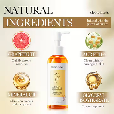 Özel Grapefruit Yumuşak Makyaj Kaldırıcı Yağ Makyaj Kaldırıcı Yüz Kremi Taze Makyaj Kaldırıcı Su