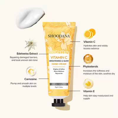 Neutriherbs Akşam Cilt Tonu Parlaklaştırıcı Nemlendirici Besleyici Yağsız C Vitamini El Kremi