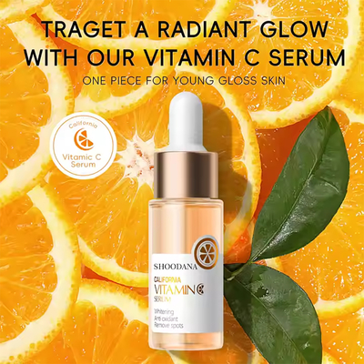 Heiß verkauftes Gesichtspflege-Serum Schönheitsserum Vitamin C-Beleuchtungsserum mit Vitamin E Hyaluronsäure-Serum für das Gesicht