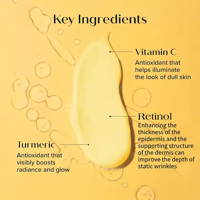 Zerdeçal C Vitamini Beyazlatıcı Vücut Losyonu Akne Karşıtı Nemlendirici Beyazlatıcı Vücut Losyonu Kadınlar İçin C Vitamini Retinol Vücut Losyonu