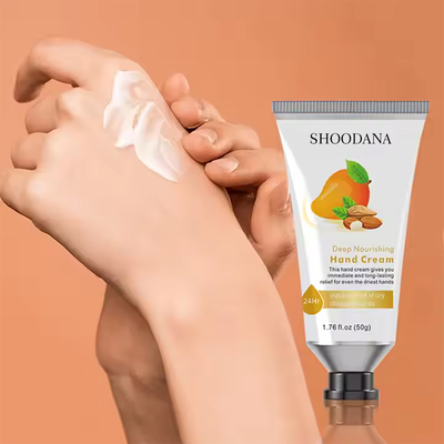 Biologische Mango Amandel Verlichting Creme voor Vrouwen Vegan Whitening Lotion voor Handen Voeten Huidverzorging Voedend Hydraterend
