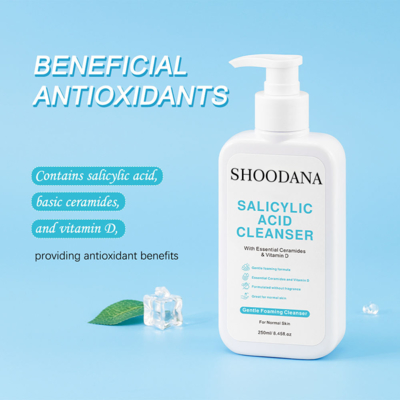 Foaming Facial Cleanser Private Label Mild and Safe Foaming Face Wash Suitable for Women and Men
