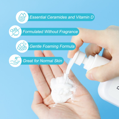 Foaming Facial Cleanser Private Label Mild and Safe Foaming Face Wash Suitable for Women and Men
