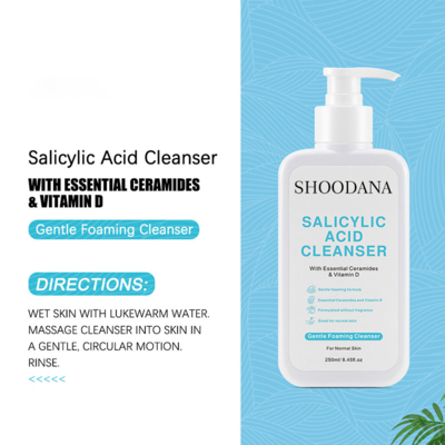 Foaming Facial Cleanser Private Label Mild and Safe Foaming Face Wash Suitable for Women and Men