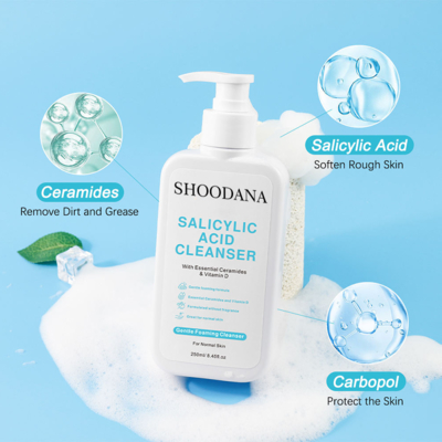 Foaming Facial Cleanser Private Label Mild and Safe Foaming Face Wash Suitable for Women and Men