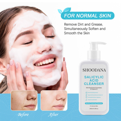 Foaming Facial Cleanser Private Label Mild and Safe Foaming Face Wash Suitable for Women and Men