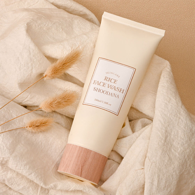 Skin Care Rice Whitening Face Wash Brightening Lightening Face Wash Facial Cleanser