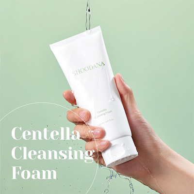 Private Label Centella Skincare Face Cleanser Deep Cleaning Exfoliating Brightening Skin Care Facial Wash