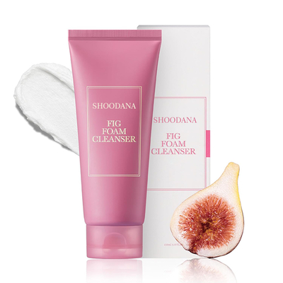 Private Label Facial Cleanser Whitening Deep Cleaning Organic Fig Foam Facial Cleanser