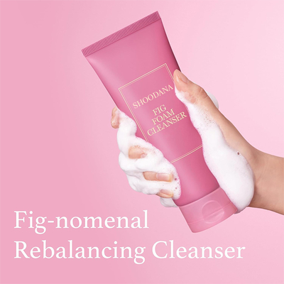 Private Label Facial Cleanser Whitening Deep Cleaning Organic Fig Foam Facial Cleanser
