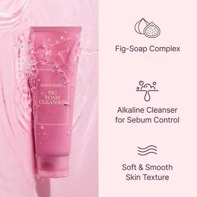 Private Label Facial Cleanser Whitening Deep Cleaning Organic Fig Foam Facial Cleanser