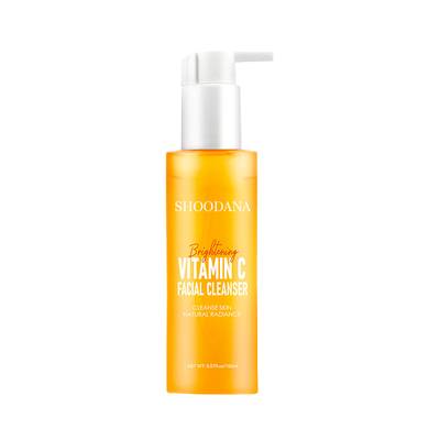 Wholesale Vitamin C Facial Cleanser Moisturizing Foaming Deep Cleansing Whitening Face Wash