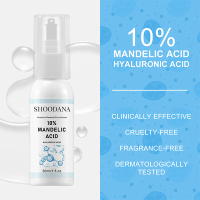 Face Care Firming Hydrating Smoothing Collagen 10% Mandelic Acid Facial Essence Serum for Skin Care Moisturizing