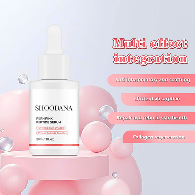Pdrn Pink Peptide Serum Anti-Aging Hydrating Repairing Fine Lines Wrinkles Safe for Sensitive Skin Face Targeted