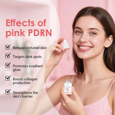 Pdrn Pink Peptide Serum Anti-Aging Hydrating Repairing Fine Lines Wrinkles Safe for Sensitive Skin Face Targeted