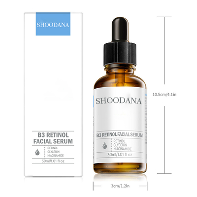 Private Label Skin Care Facial Serum Whitening VC with Hyaluronic Acid & Vitamin B3