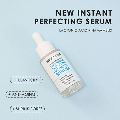 Organic Whitening Dark Spot Brightening Lactobionic Acid Serum Anti Aging Anti Wrinkle Face Serum
