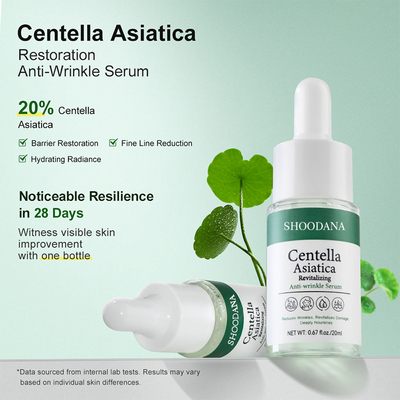 Private Label Beauty Centella Asiatica Organic Dark Spot Lift Lightening Glowing Firming Face Anti Wrinkle Aging Serum