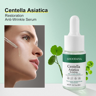 Private Label Beauty Centella Asiatica Organic Dark Spot Lift Lightening Glowing Firming Face Anti Wrinkle Aging Serum