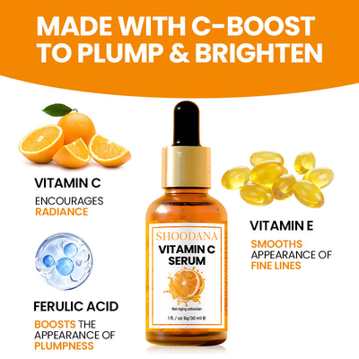 Vitamin C Serum Skin Care Hyaluronic Amino Acid Vitamin E Face Serum Moisturizer