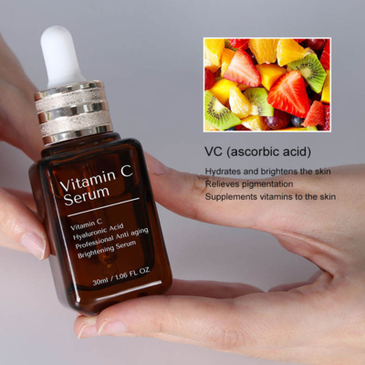 Wholesale Organic Skin Care Facial Repairing Anti Aging Brightening Moisturizing Vitamin C Face Serum