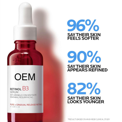Anti-Aging Facial for Essence Retional B3 Hyaluronic Acid Aloe Vera Vitamin C Moisturizing Skin Care Serum