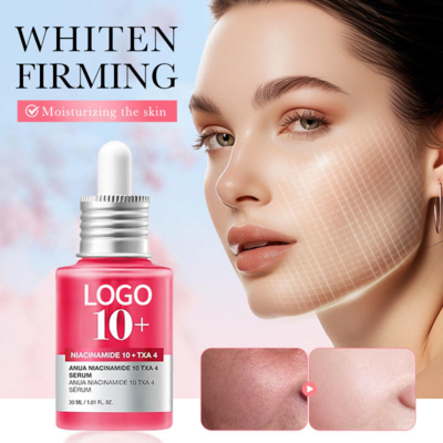 Private Label Hyaluronic Acid Niacinamide Face Serum Polyglutamic Acid Dark Spot Remover for Face Hydrate Moisturize Brighten