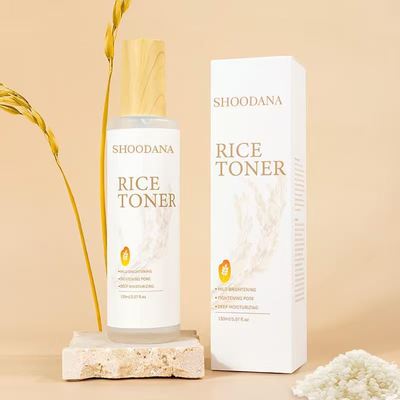 OEM Organic Rice Toner 100% Natural Facial Moisturiser for Glowing Skin Anti-Aging Features Niacinamide Peptides Ceramide Main