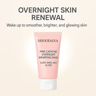 PDRN Overnight Face & Body Mask Vitamin C Sheet Wrapping for Glowing Skin Sleep-Enhancing Beauty Treatment