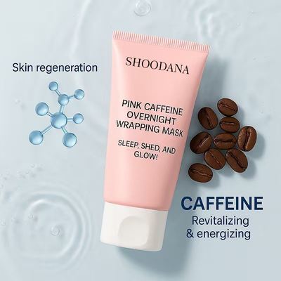 PDRN Overnight Face & Body Mask Vitamin C Sheet Wrapping for Glowing Skin Sleep-Enhancing Beauty Treatment