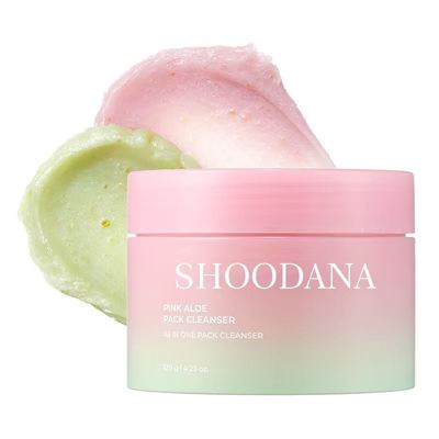 Private Label Gentle Pink Aloe Facial Polish Cleanser Exfoliating Scrub Remove Waterproof Makeup Sunscreen Makeup Removing Cream
