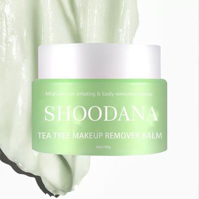 Wholesale 100g Tea Tree Pore-Purifying Blackhead Deep Cleansing Balm Acne and Blemishes Facial Remover Makeup Cream