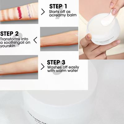 Wholesale Gentle Lip and Eye Makeup Remover Balm Deep Speed Cleansing Face Makeup Removing Cream