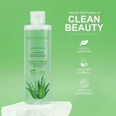 Custom Logo Micellar Water Makeup Remover Cosmetics Cleansing Water Eye Lip Face Moisturizing Facial Cream