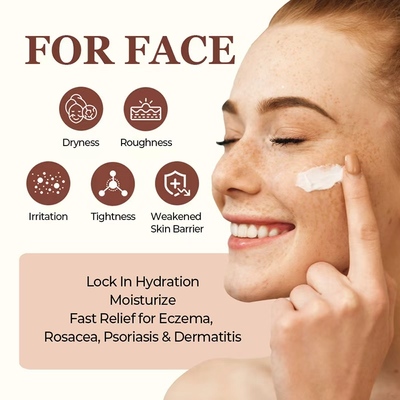 Private Label Organic Vegan Beef Tallow Balm Hydrating Repairing Anti-Aging Skincare Facial Moisturizer Herbal Face Cream