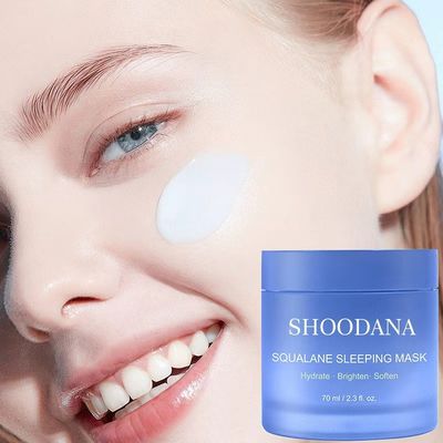 OEM ODM Gentle Nature Aqua Squalane Probiotic Overnight Skin Radiance Facial Sleeping Deep Moisturizing Nourishing Cream