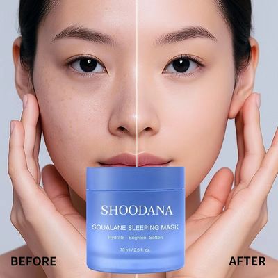 OEM ODM Gentle Nature Aqua Squalane Probiotic Overnight Skin Radiance Facial Sleeping Deep Moisturizing Nourishing Cream