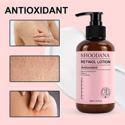 Vegan Herbal Body Lotion with Vitamin C Collagen Retinol Moisturizing Cream for Reduced Wrinkles Fine Lines Skin Care Essential
