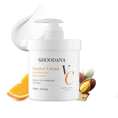 Vitamin C Body Lotion Niacinamide Whitening Cream for Face Underarms Dark Spot Removal Brightening for Knees Elbows Skin Care