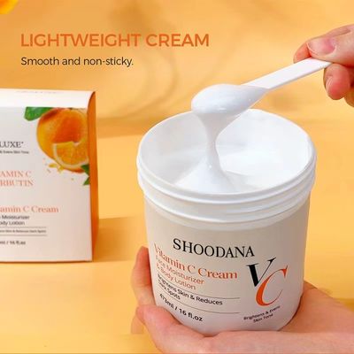 Vitamin C Body Lotion Niacinamide Whitening Cream for Face Underarms Dark Spot Removal Brightening for Knees Elbows Skin Care