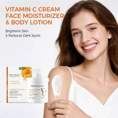 Vitamin C Body Lotion Niacinamide Whitening Cream for Face Underarms Dark Spot Removal Brightening for Knees Elbows Skin Care