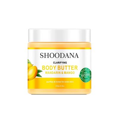 Private Label Vegan Herbal Collagen Whitening Body Lotion Cream with Vitamin C Mandarin & Mango Fragrance for All Skin Types