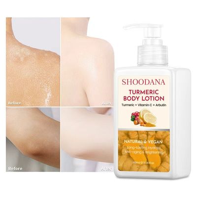 OEM Vegan Lemon Turmeric Kojic Acid Whitening Face & Body Brightening Nourishing Vitamin C Collagen Cream for Women