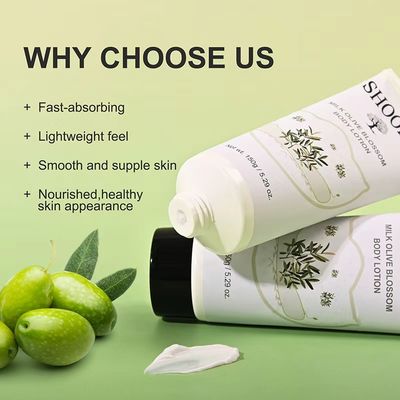 Custom Vegan Herbal Vitamin C AHA Olive Oil Lightening Nourishing Hydrating Brightening Body Cream for Women