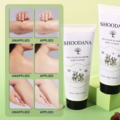 Custom Vegan Herbal Vitamin C AHA Olive Oil Lightening Nourishing Hydrating Brightening Body Cream for Women