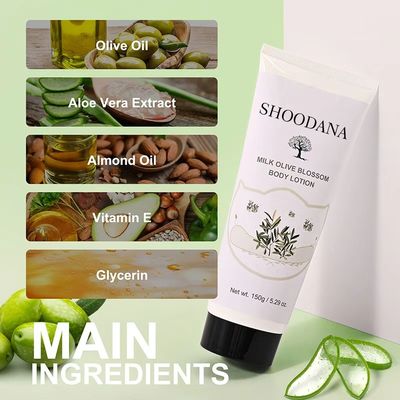 Custom Vegan Herbal Vitamin C AHA Olive Oil Lightening Nourishing Hydrating Brightening Body Cream for Women