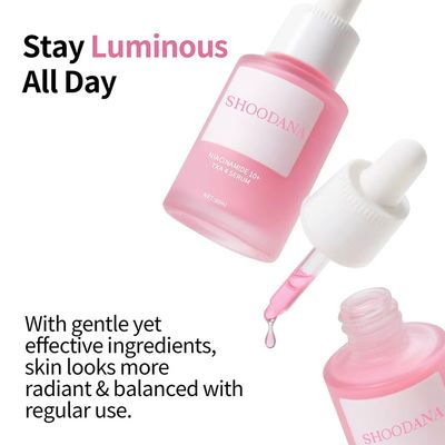 OEM/ODM Hot Sale Organic Niacinamide 10 + TXA 4 Vitamin C Anti-Wrinkle Hyaluronic Acid Facial Serum Skin Care Glass Skin