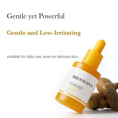 Turmeric & Niacinamide Anti-Aging Whitening Serum with Hyaluronic Acid & Vitamin C for Face Hydration & Barrier Support